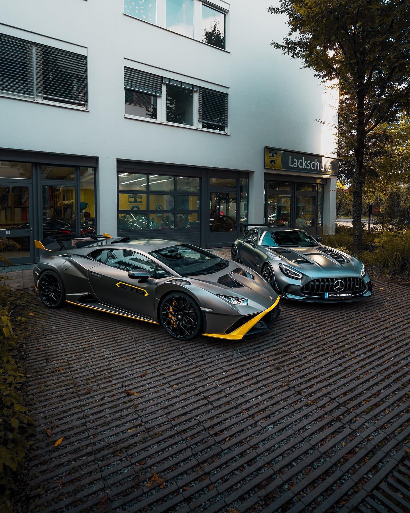 蘭博基尼Huracán STO和梅賽德斯·奔馳AMG GT Black Series