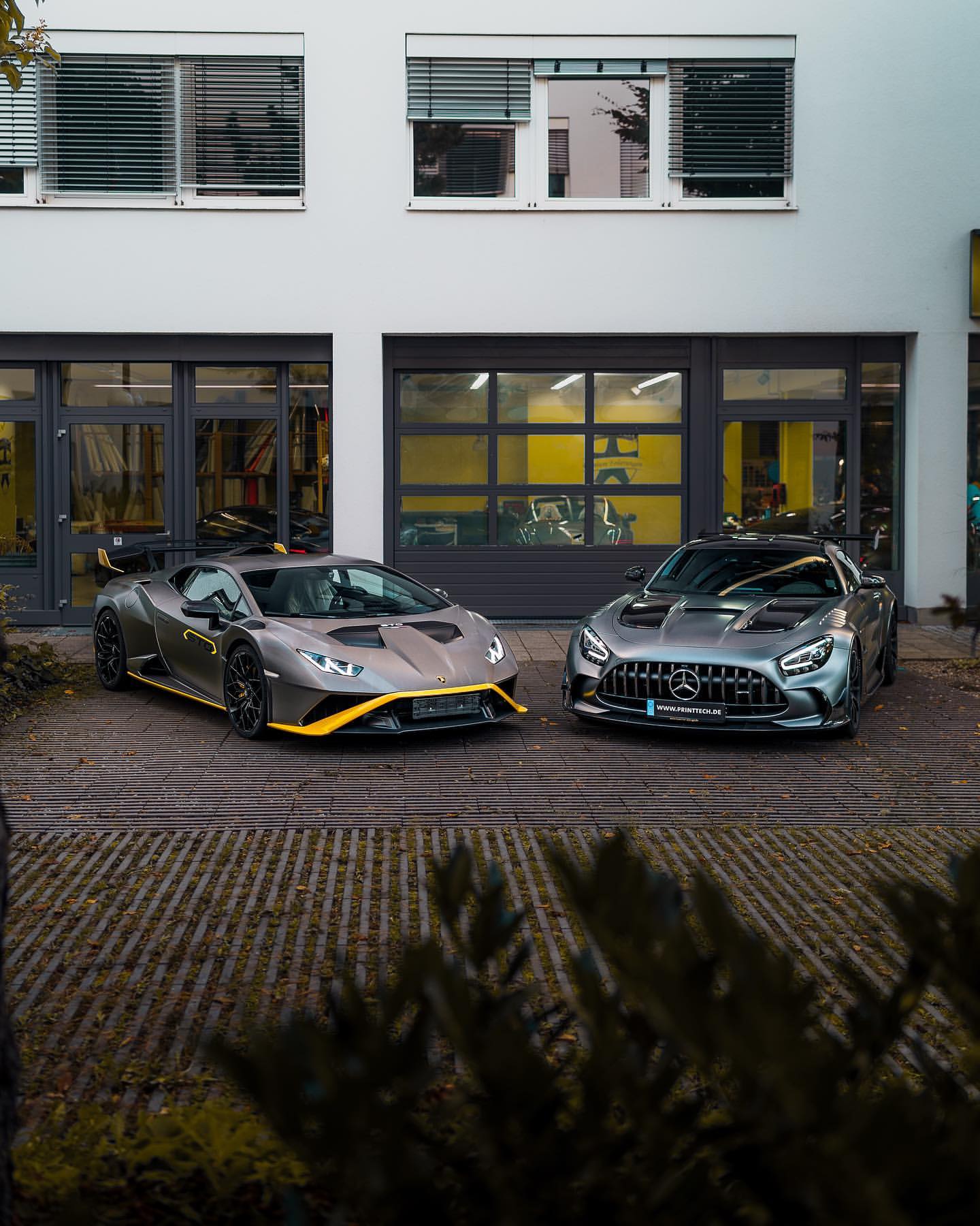 蘭博基尼Huracán STO和梅賽德斯·奔馳AMG GT Black Series
