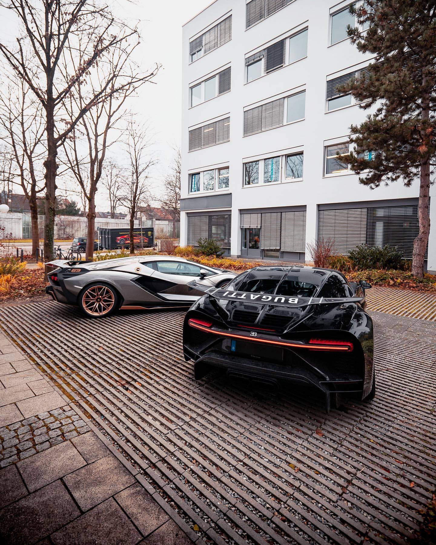 布加迪Chiron Pur Sport和蘭博基尼Sián