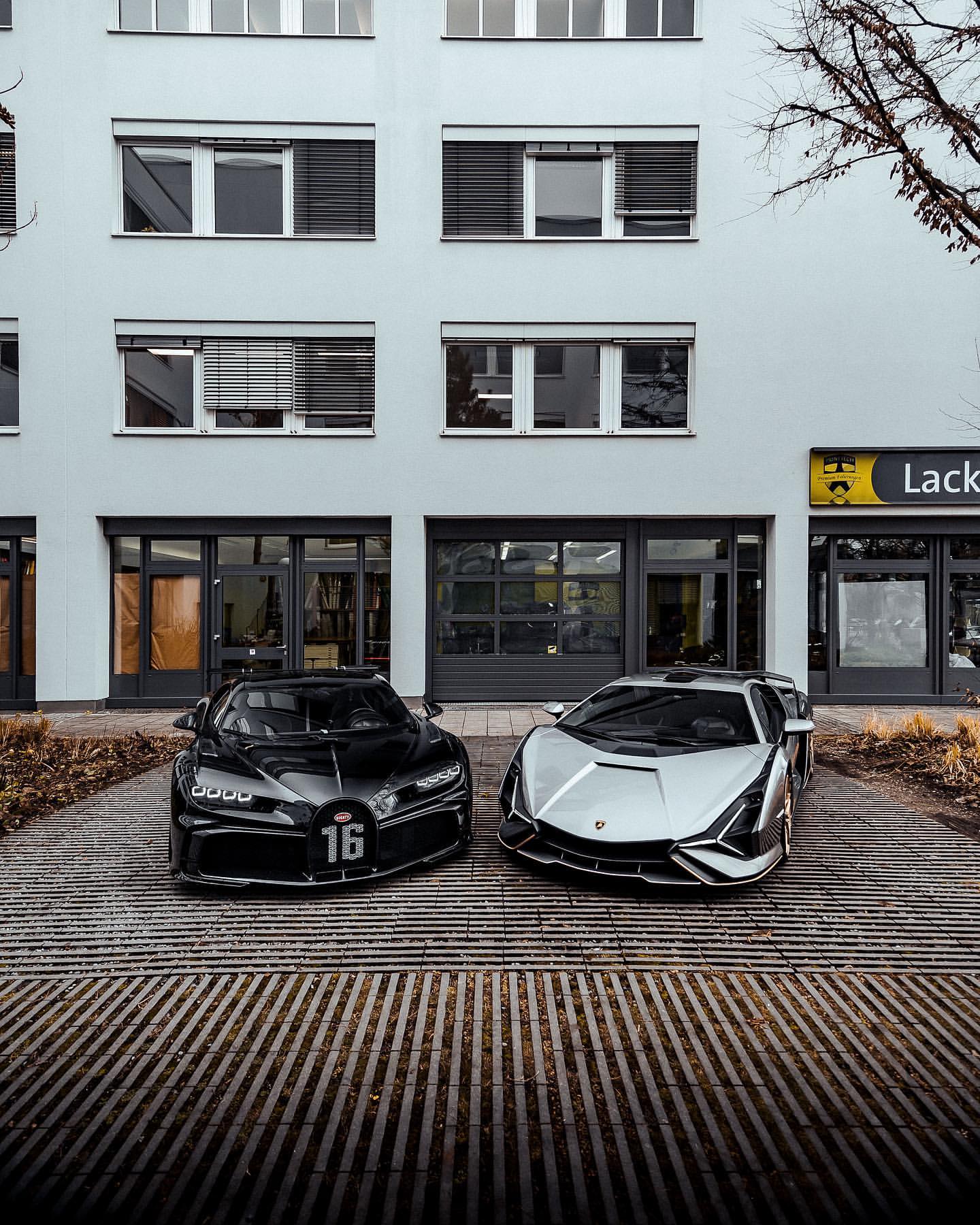 布加迪Chiron Pur Sport和蘭博基尼Sián