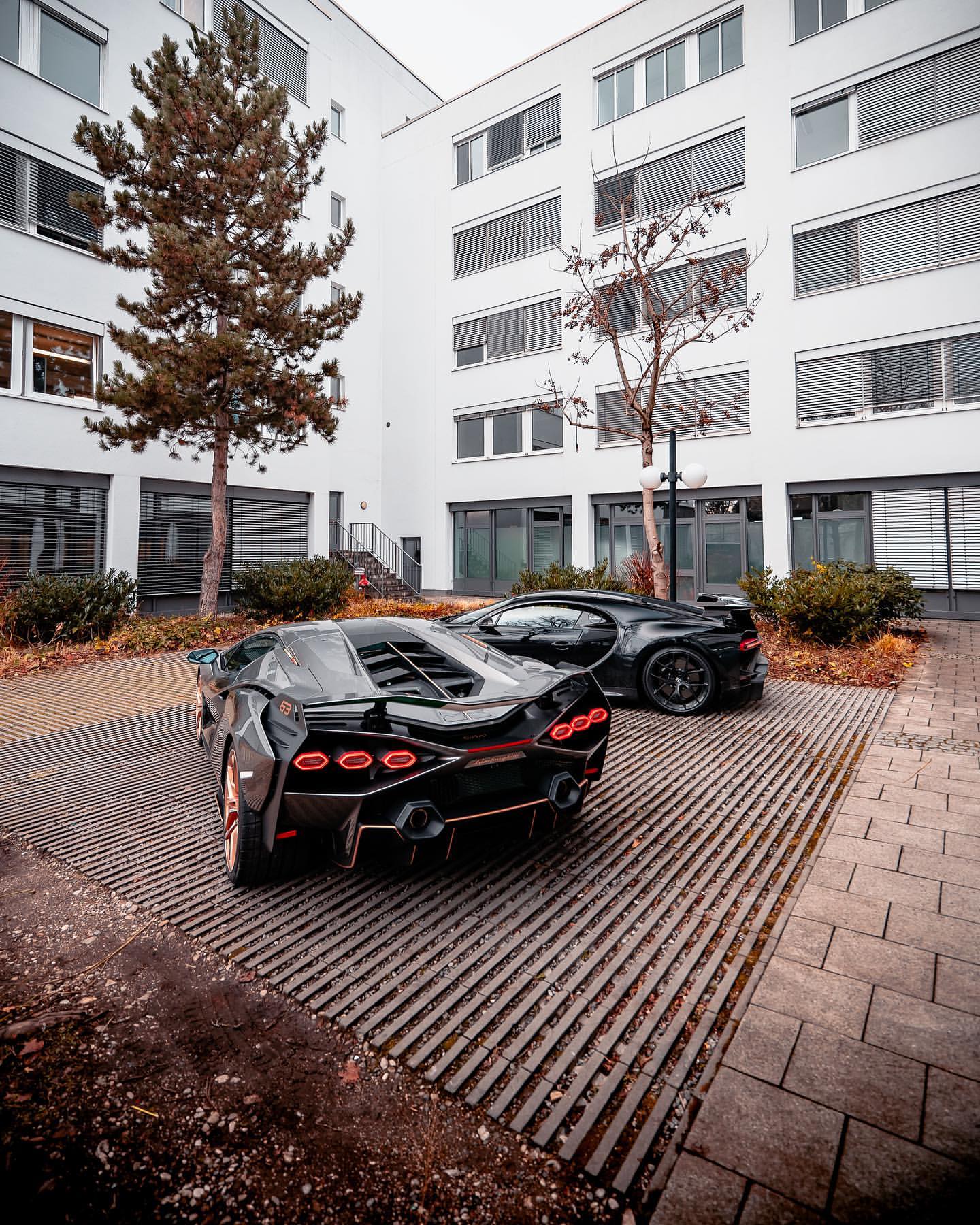 布加迪Chiron Pur Sport和蘭博基尼Sián