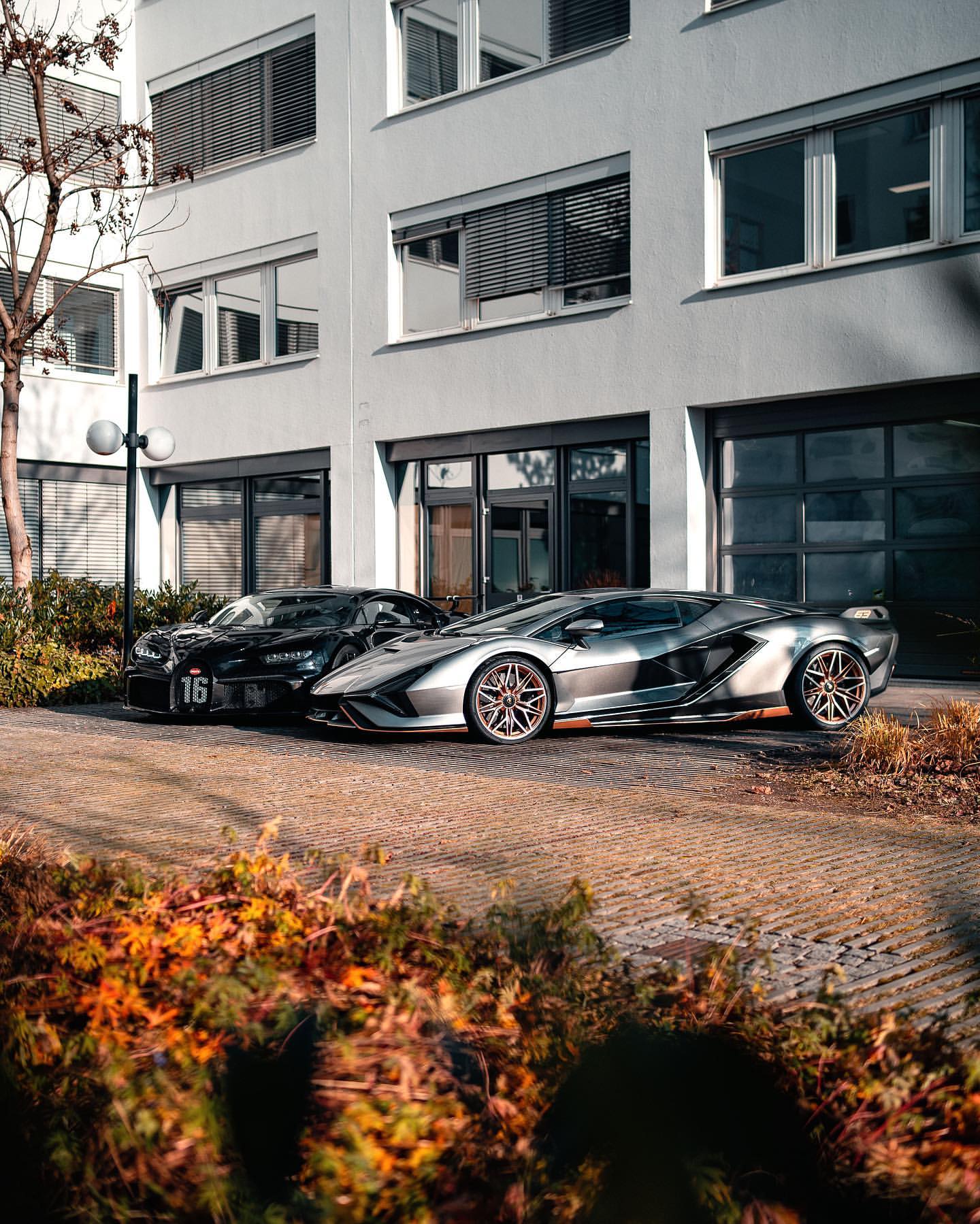 布加迪Chiron Pur Sport和蘭博基尼Sián