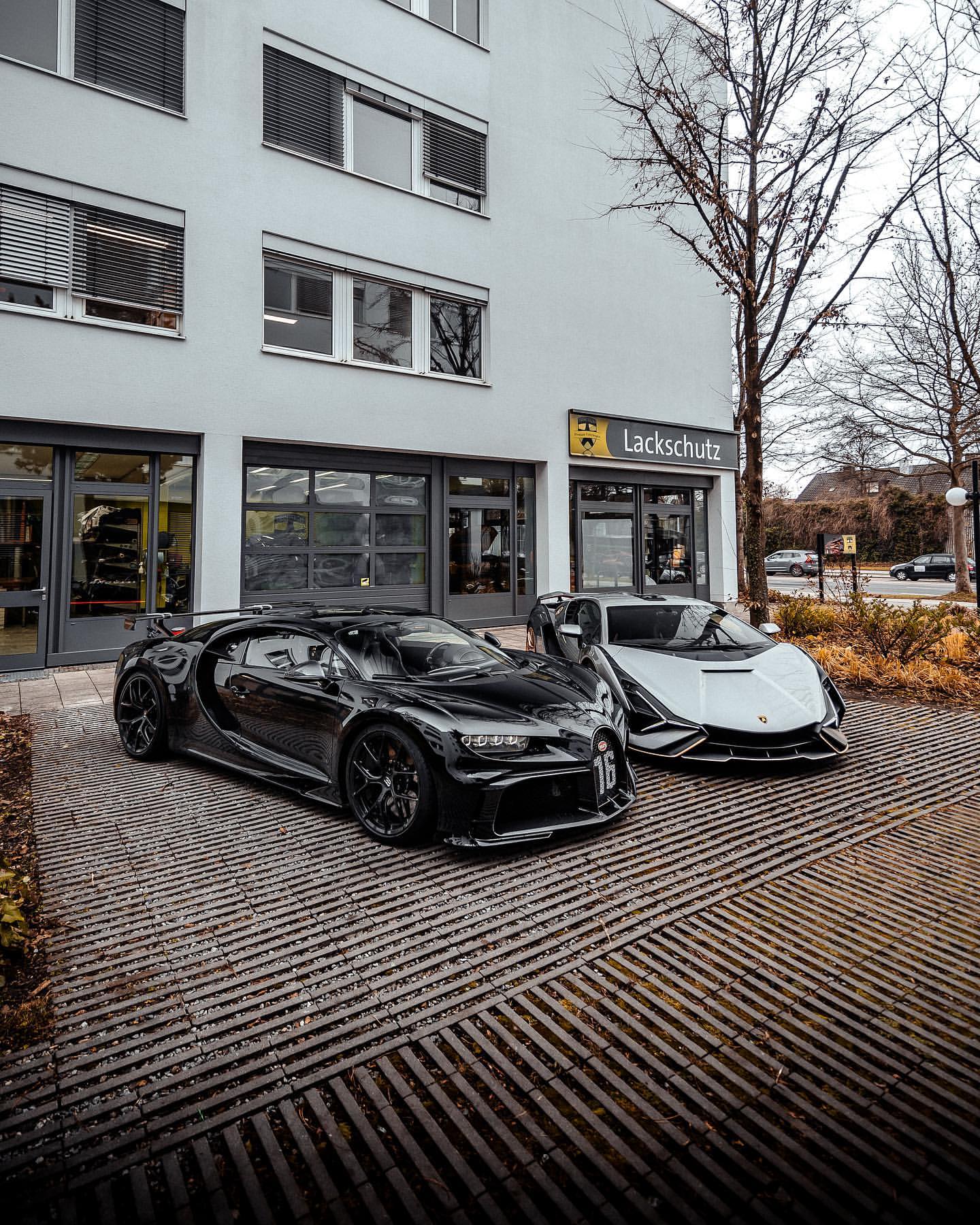 布加迪Chiron Pur Sport和蘭博基尼Sián