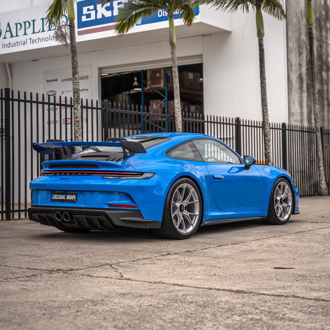 藍色保時捷GT3