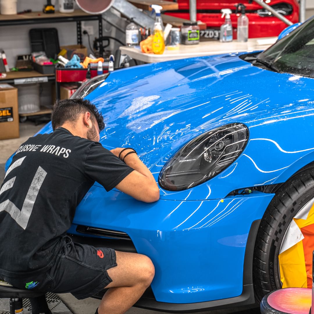 藍色保時捷GT3