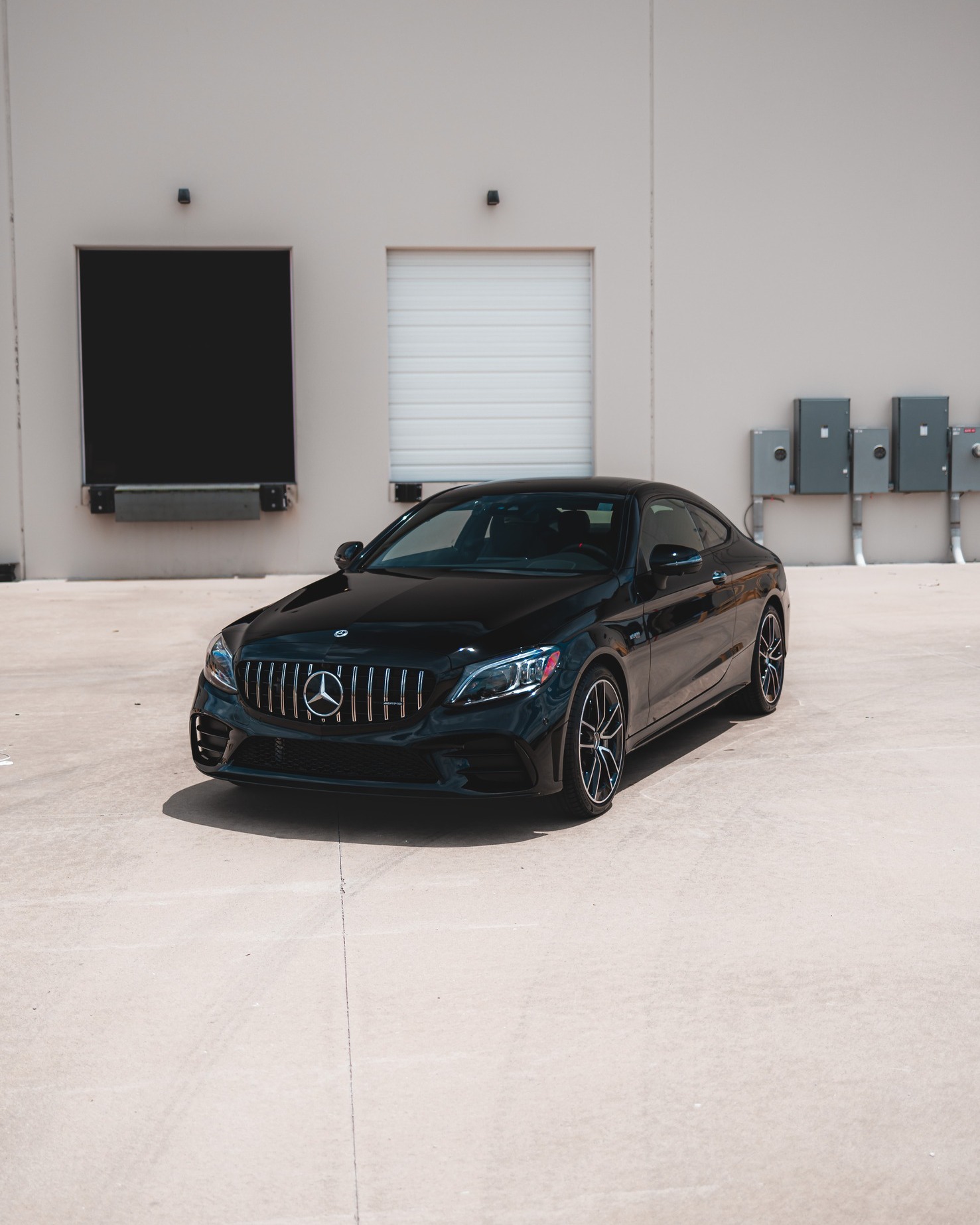 奔馳AMG C 43雙門轎跑裝貼XPEL漆面保護膜/隱形車衣