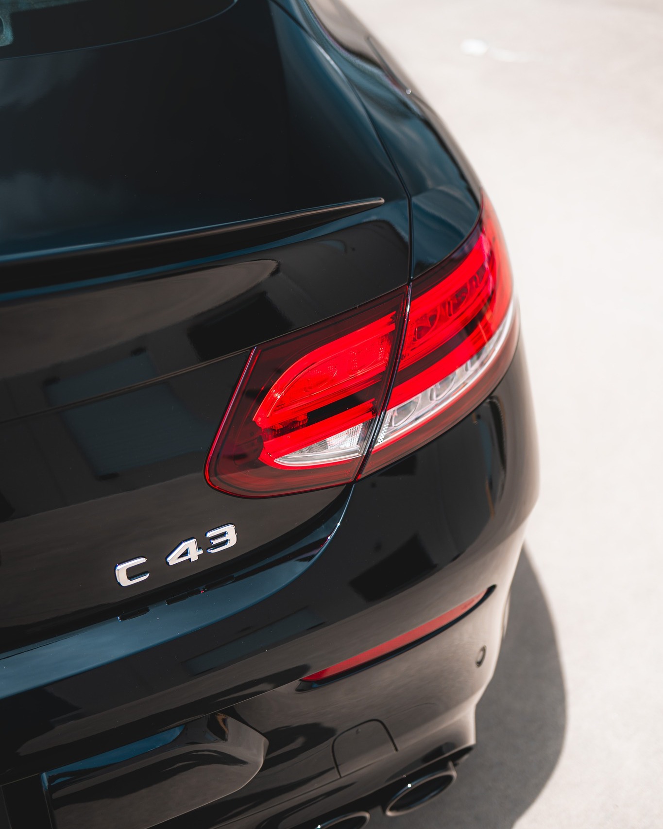 奔馳AMG C 43雙門轎跑裝貼XPEL漆面保護膜/隱形車衣