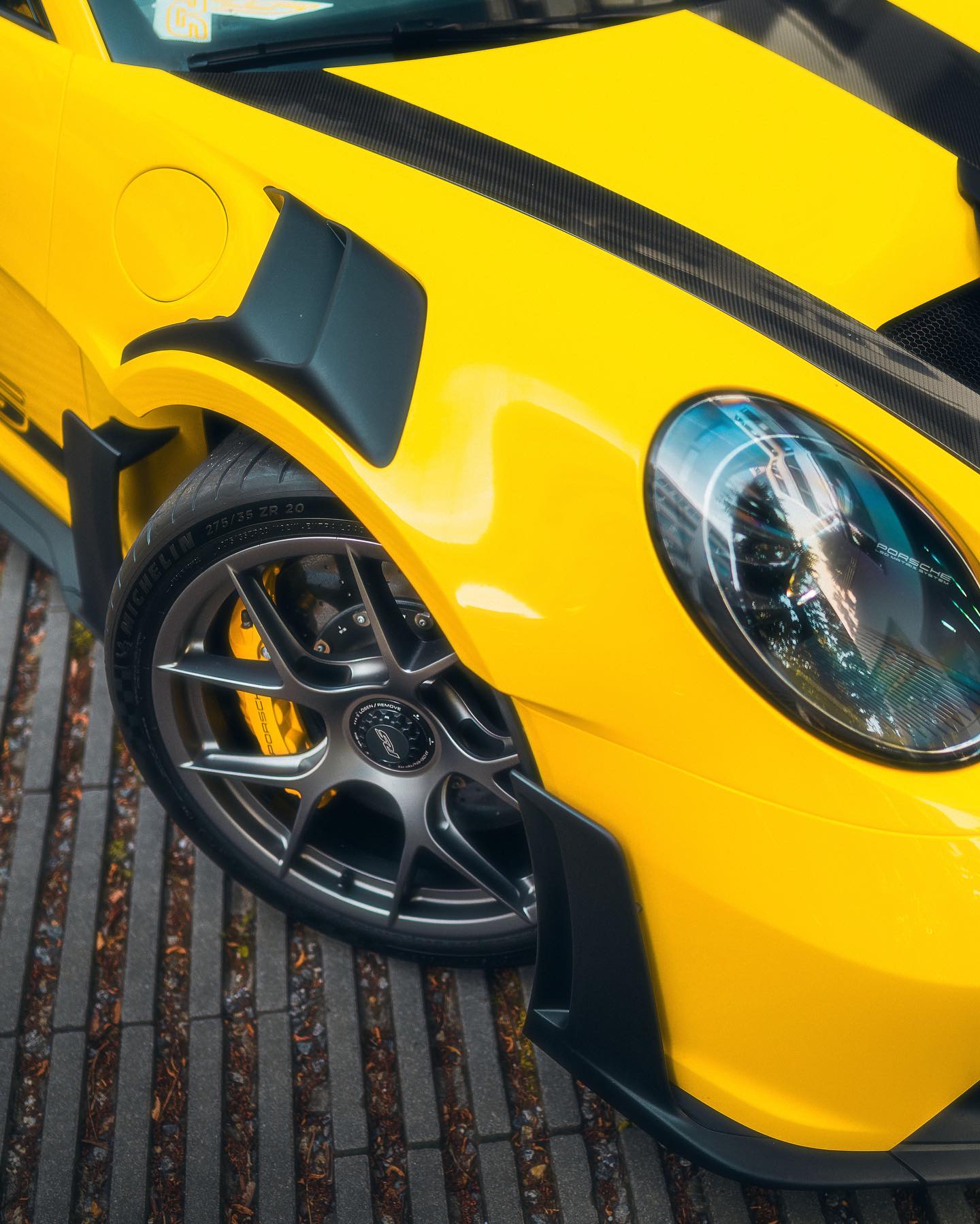 保時捷911 GT3 RS裝貼XPEL漆面保護膜/隱形車衣