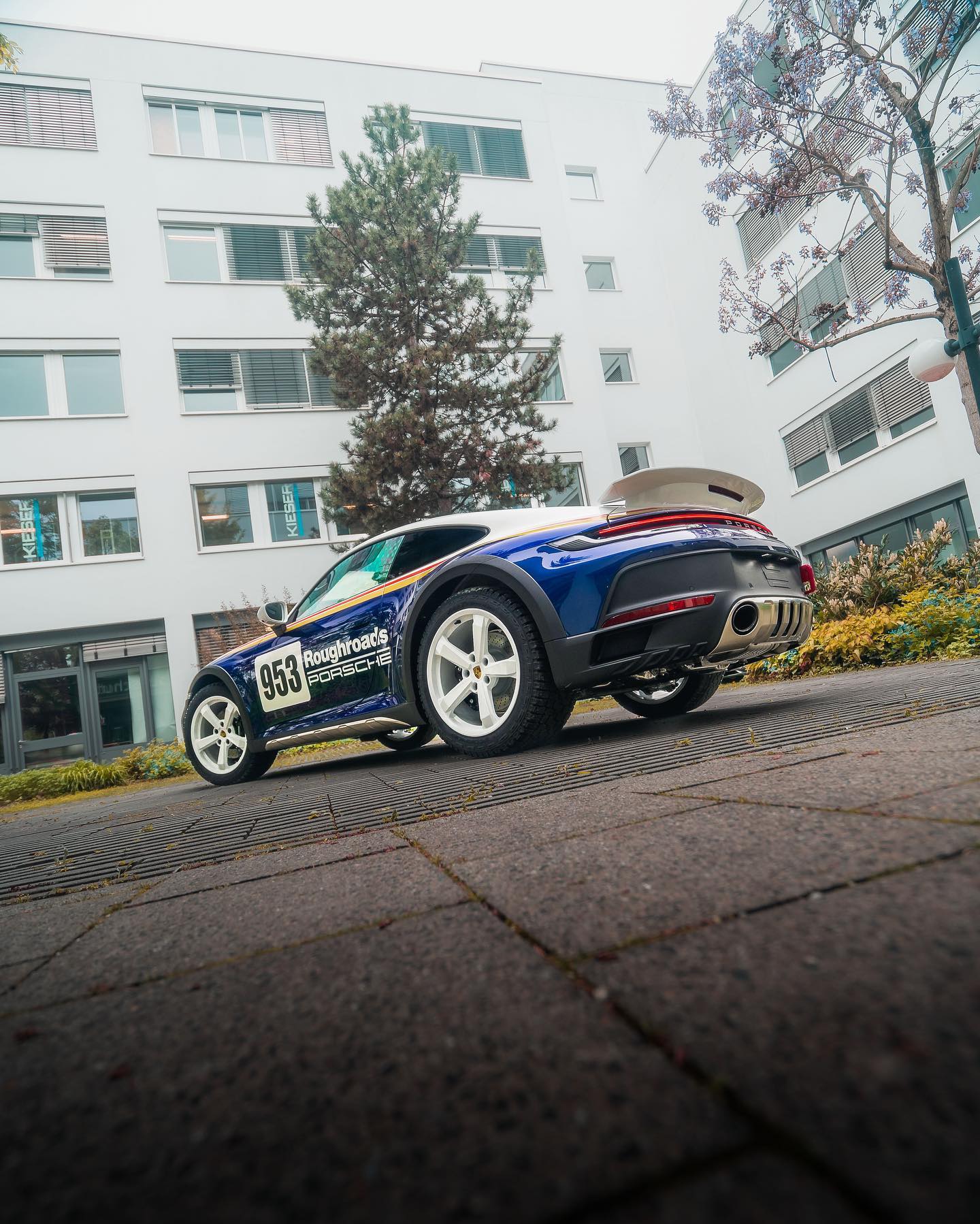 保時捷911 Dakar裝貼XPEL漆面保護膜/隱形車衣
