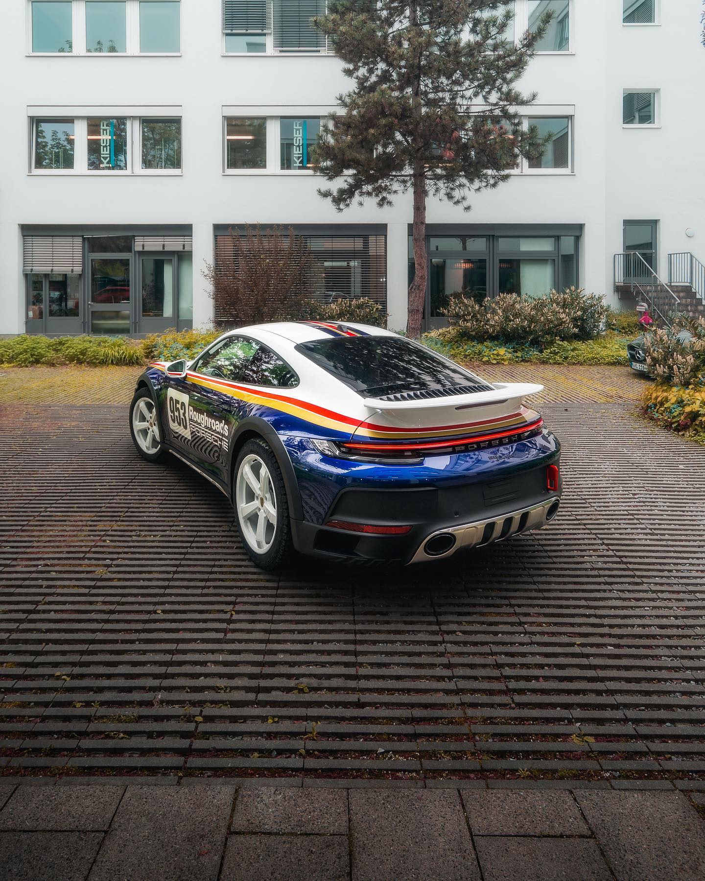 保時捷911 Dakar裝貼XPEL漆面保護膜/隱形車衣